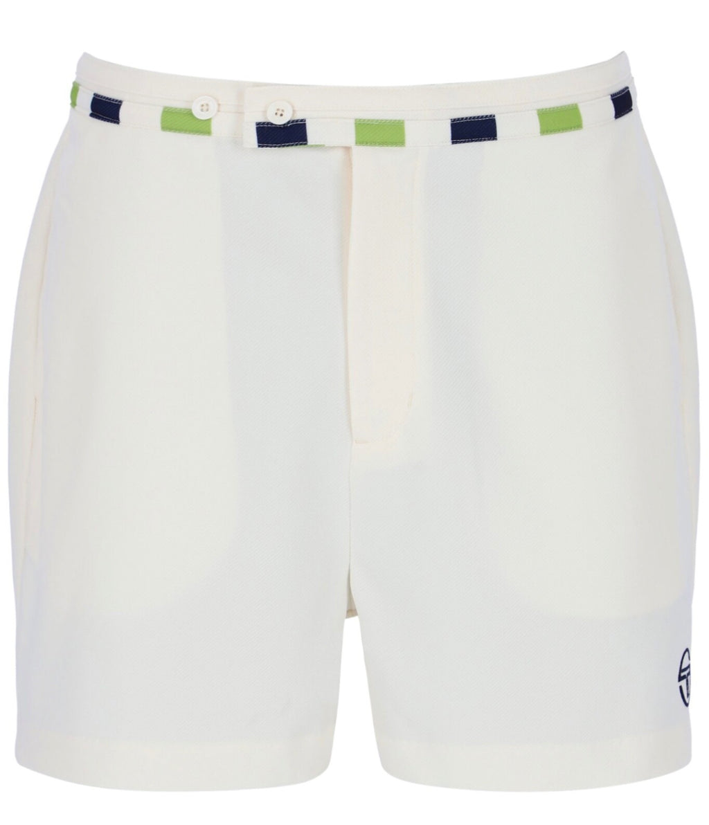 Sergio Tacchini John McEnroe Cielo (Blow) Off-White Tennis Shorts - Ltd Edition!