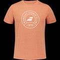 Babolat Exercise Graphic Cotton Tennis Tee In Orange - New for 2025! RRP £35
