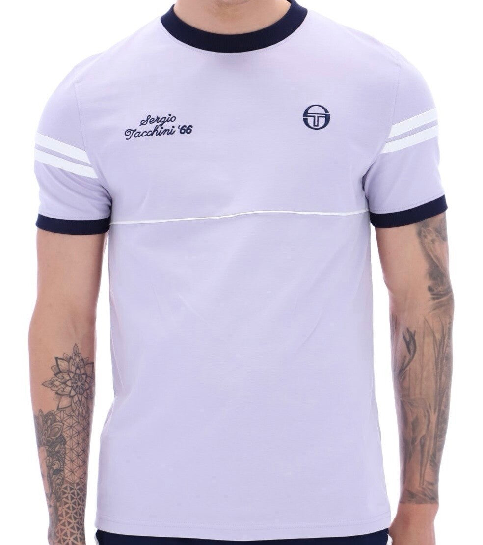 Sergio Tacchini McEnroe Orion Davis Lilac Track Top/T-shirt