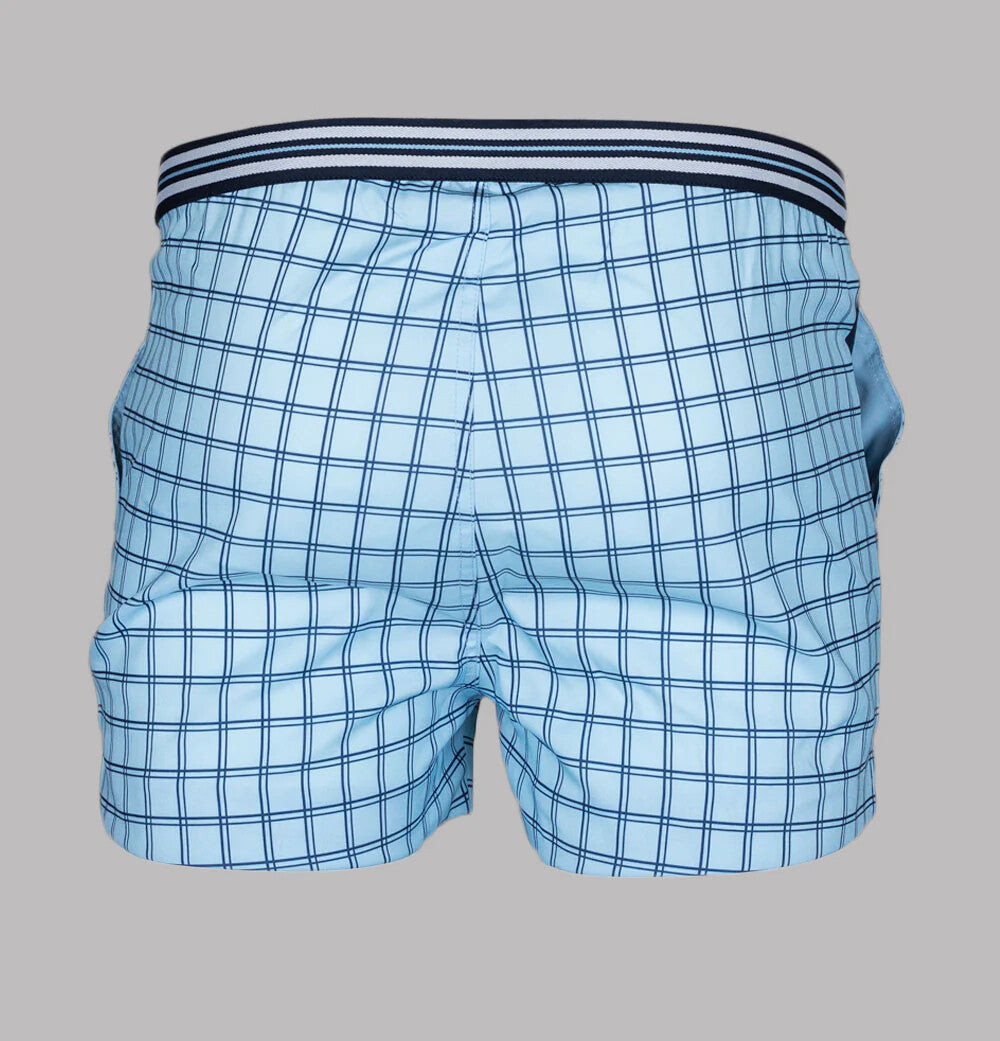 Fila Vintage Borg (Brookes) Retro Tennis Shorts - Blue - EXCLUSIVE 2025!