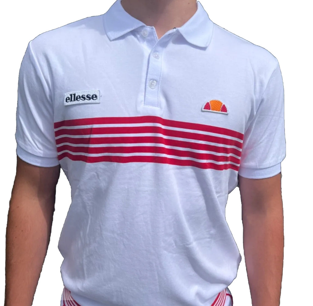 Ellesse Vilas Vanni Tennis Polo - Blackpool & Dundee Utd RRP £50 Half Price