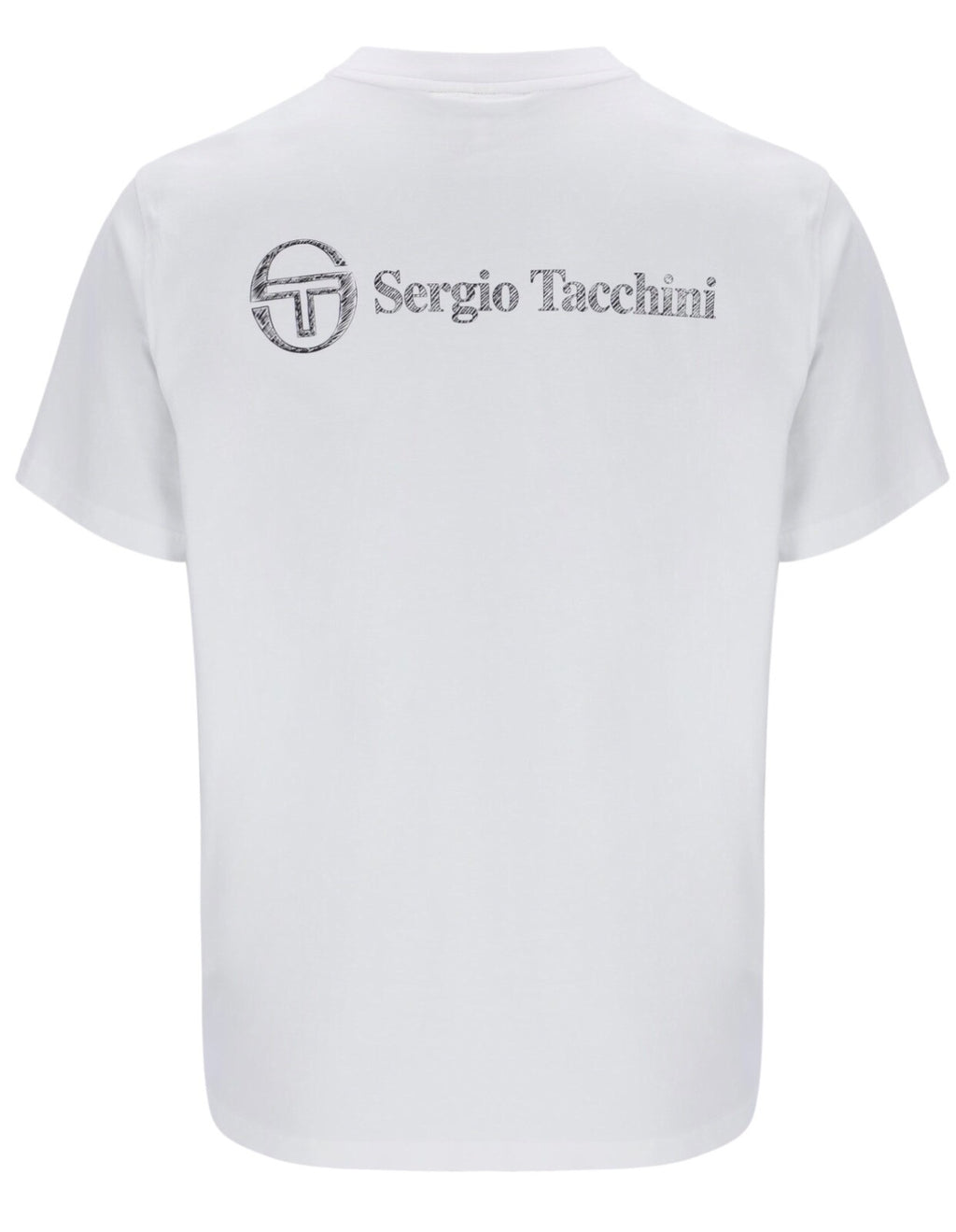 Sergio Tacchini Pat Cash Inspired T-Shirt/Chequered Black/White Headband RRP £50