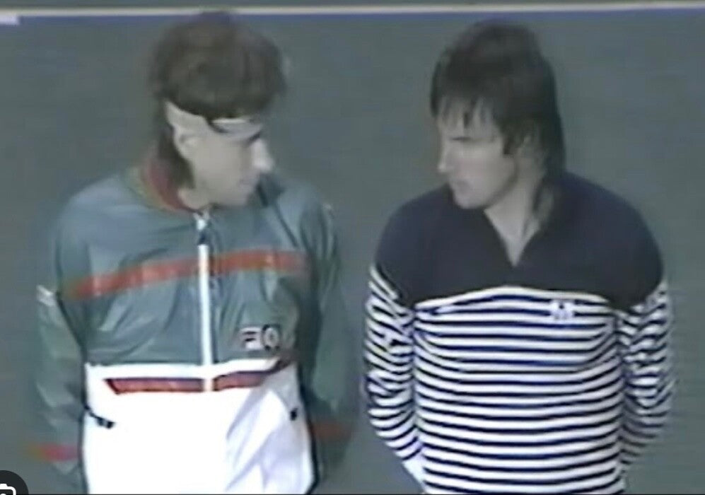 Fila Vintage Borg Suntory Cup Clarkson Polo Shirt Ltd Edition