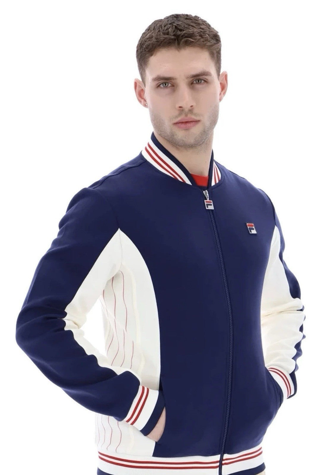 Fila Settanta Wimbledon Tennis Track Top - RRP £75 - Bjorn Borg