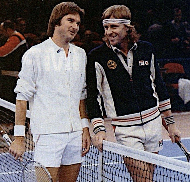 Fila Settanta Wimbledon Tennis Track Top - RRP £75 - Bjorn Borg