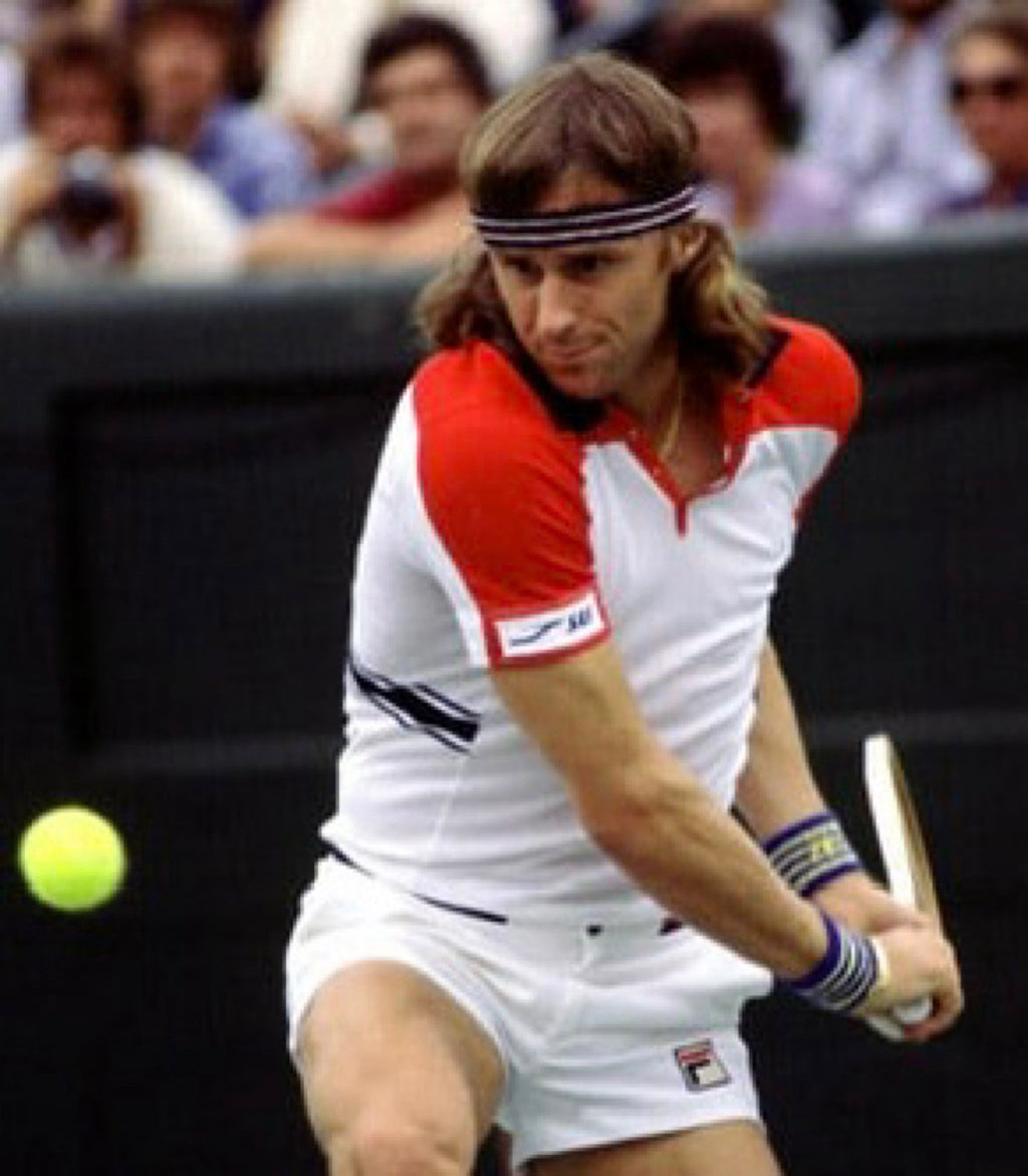 Fila Vilas Wimbledon Tennis Mivvi Polo - as Worn by Bjorn Borg!